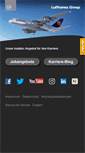 Mobile Screenshot of be-lufthansa.com